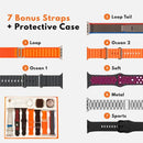 Voltrix Smartwatch Ultra 9™ [Includes 7 Bonus Straps + Protective Case]