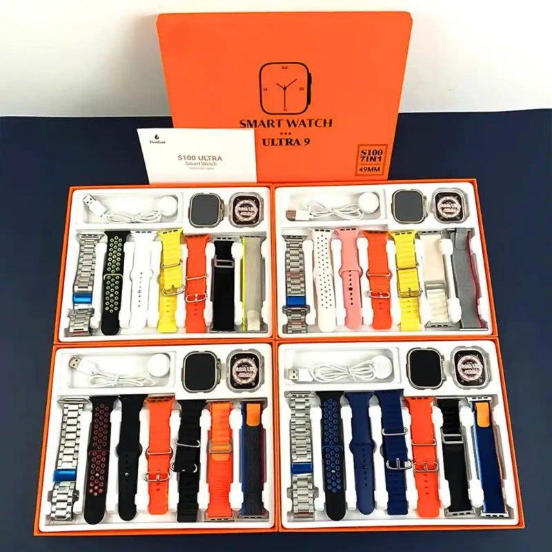 Voltrix Smartwatch Ultra 9™ [Includes 7 Bonus Straps + Protective Case]
